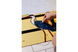 Nieuwe tentoonstelling: Amsterdam in glas in lood met werk van Robin Kapitein