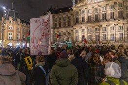 Demonstratie tegen PVV op De Dam