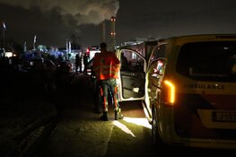 Brand in caravan in Amsterdam