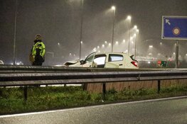 Flinke botsing op A1 bij Muiderberg