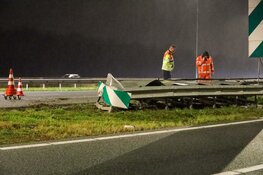 Flinke botsing op A1 bij Muiderberg
