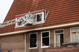 Veel schade na brand in woning in Oost