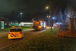 Caravan in brand in Amsterdam-Westpoort