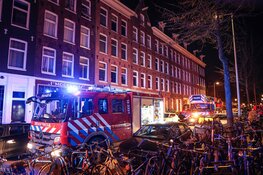 Brand in woning aan Jacob van Lennepstraat