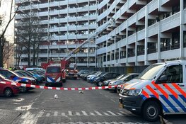 Woningbrand op zesde etage aan Geldershoofd