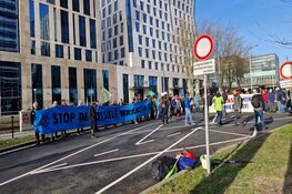 Extinction Rebellion besmeurd pand One-Dyas