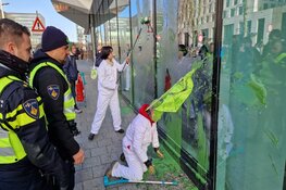 Extinction Rebellion besmeurd pand One-Dyas
