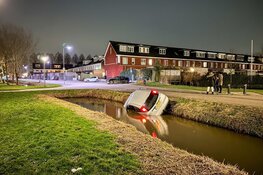 Auto te water in Weesp