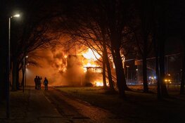 Oude clubhuis DWS door brand verwoest
