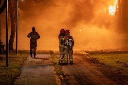 Oude clubhuis DWS door brand verwoest