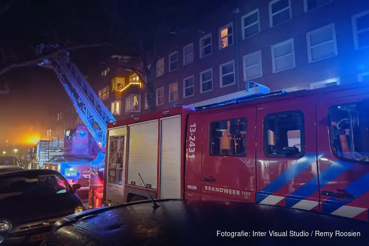 Woningbrand op Mercatorplein