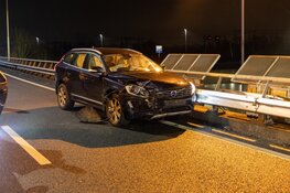 Veel schade bij ongeval op A4 in Amsterdam