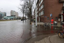Extreem veel wateroverlast in Amsterdam-Slotervaart