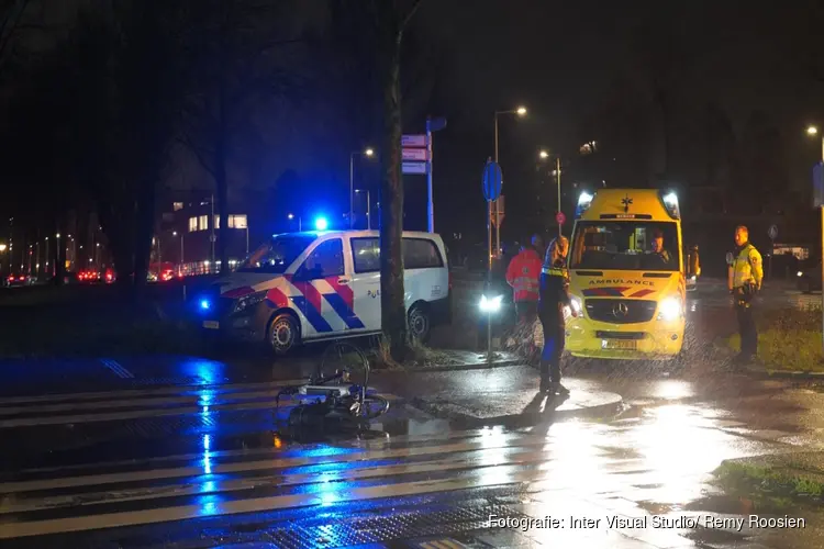 Fietser aangereden op de Plesmanlaan