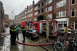 Brand aan Derde Schinkelstraat Amsterdam