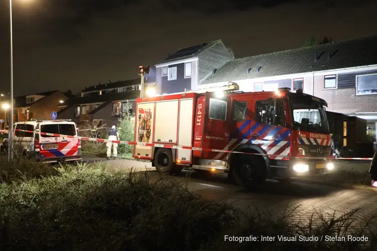 Explosie aan Maldenhof in Amsterdam-Zuidoost