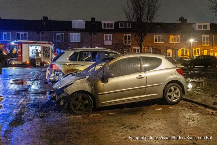 Autobrand op Jan de Louterstraat