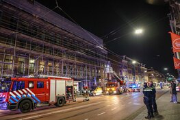 Woningbrand aan de Van Woustraat in Amsterdam-Zuid