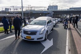 Rapper Bigidagoe met zang en dans herdacht tijdens uitvaart