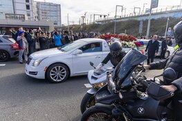 Rapper Bigidagoe met zang en dans herdacht tijdens uitvaart