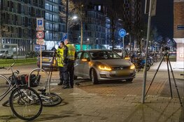 Motorscooter crasht na achtervolging in Amsterdam