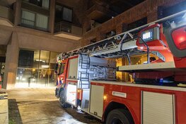 Deel appartementencomplex tijdelijk ontruimd door brand aan Haparandadam