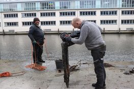 EOD ter plaatse na vondst mogelijk explosief door mageneetvissers