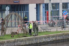 EOD ter plaatse na vondst mogelijk explosief door mageneetvissers
