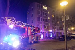 Brand in woning aan de Wildeman in Amsterdam Osdorp