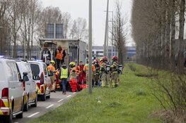 Brandweer naar Westpoort vanwege lekkende treinwagon met penetrante geur
