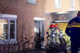 Portiek verwoest door vermoedelijke explosie in Amsterdam-Zuidoost
