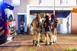 Portiek verwoest door vermoedelijke explosie in Amsterdam-Zuidoost