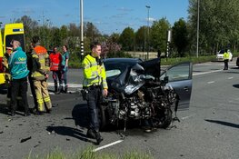 Ongeval op kruising afrit A2, Arena