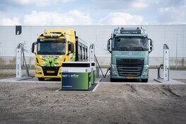 NXT 50five opent openbare snellaadlocatie voor elektrisch zwaartransport in Amsterdam