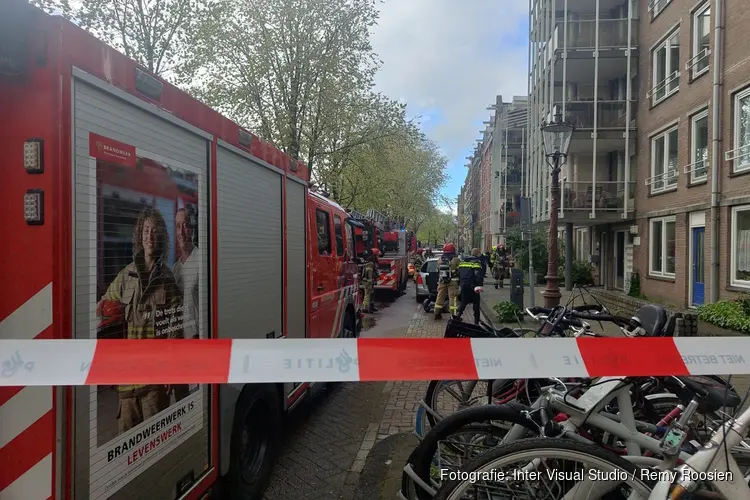Middelbrand woning Da Costakade lijkt mee te vallen