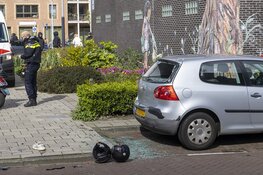 Aanrijding tussen scooter en auto aan Leeuwendalersweg