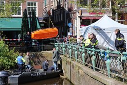 Stoffelijk overschot gevonden in gracht bij Kloveniersburgwal