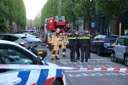 Twee gewonden bij brand Karel du Jardinstraat