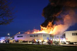 Grote brand in Westelijk Havengebied