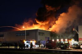 Grote brand in Westelijk Havengebied