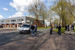 Harde aanrijding in Westpoort in Amsterdam