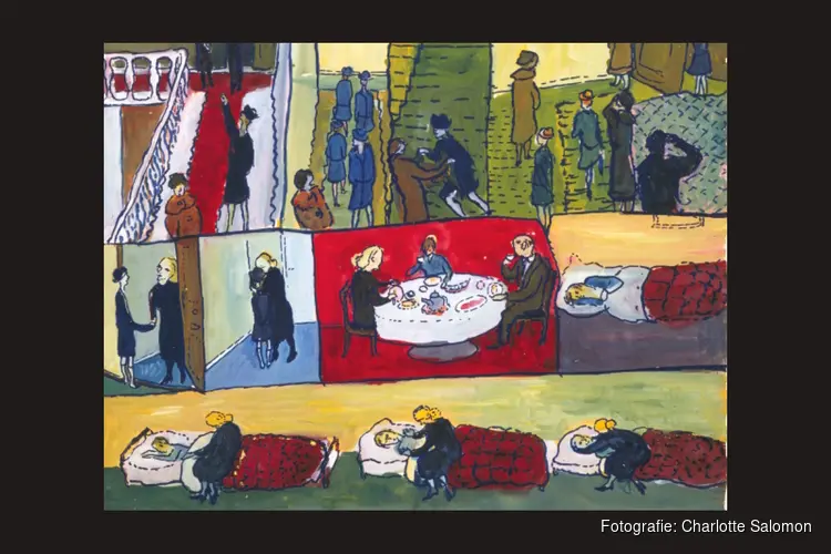 Joods Museum in Amsterdam presenteert Charlotte Salomon, in close up De invloed van film op haar levenswerk 'Leven? of Theater?