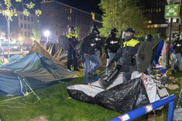 Driehoek Amsterdam: politie ontruimt Roeterseiland