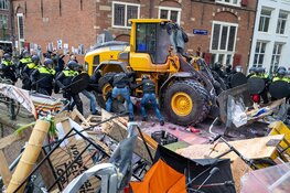 Tientallen aanhoudingen bij Amsterdams protest