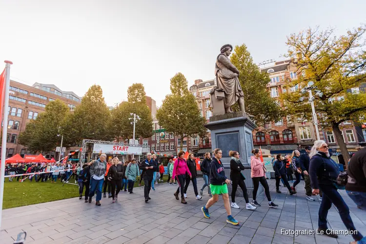 Inschrijving 10e editie Amsterdam City Walk geopend
