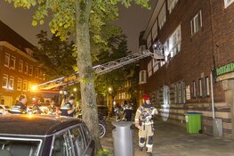Brandmelding aan de Orteliusstraat