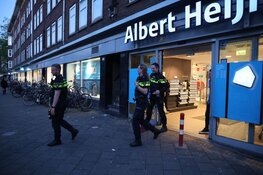 Overval op supermarkt Jan van Galenstraat in Amsterdam
