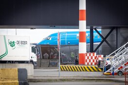 Dode op Schiphol door draaiende vliegtuigmotor