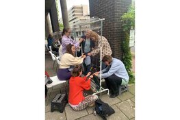 XL borduren met de buren is een groot succes