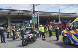 Fietser gewond naar ziekenhuis na ongeluk met tram bij station RAI